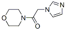 Morpholine, 4-(1H-imidazol-1-ylacetyl)- (9CI) Structure