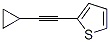 Thiophene, 2-(cyclopropylethynyl)- (9CI)|