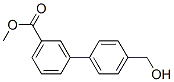 Methyl 3-(4-hydroxymethylphenyl)benzoate 结构式