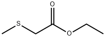 (甲硫基)乙酸乙酯,4455-13-4,结构式