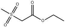 甲烷磺酰基乙酸乙酯, 4455-15-6, 结构式