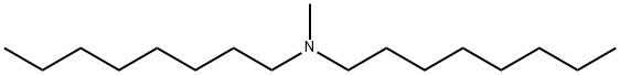 N-Methyldioctylamine Struktur