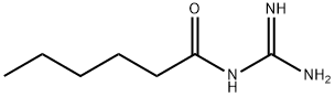 N-amidinohexanamide Struktur