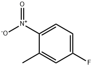 5-氟-2-硝基甲苯, 446-33-3, 结构式
