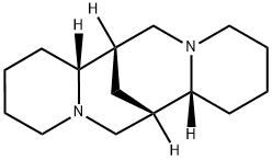(7S,7AR,14S,14AR)-十二氢-7,14-亚甲基2H,6H-联吡啶并[1,2-A:1′,2′-E][1,5]二氮辛, 446-95-7, 结构式