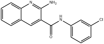 446052-45-5 2-amino-N-(3-chlorophenyl)quinoline-3-carboxamide