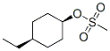 Cyclohexanol, 4-ethyl-, methanesulfonate, cis- (9CI) 化学構造式