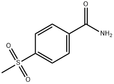 4-Methanesulfonylbenzamide,4461-38-5,结构式