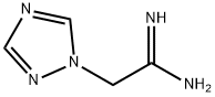 2-(1H-1,2,4-TRIAZOL-1-YL)ETHANIMIDAMIDE HYDROCHLORIDE Structure