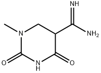 5-Pyrimidinecarboximidamide,hexahydro-1-methyl-2,4-dioxo-(9CI) 结构式