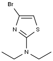 2-DIETHYLAMINO-4-BROMOTHIAZOLE Struktur