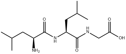 H-LEU-LEU-GLY-OH, 4464-36-2, 结构式