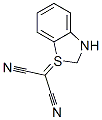 Propanedinitrile, 2(3H)-benzothiazolylidene- (9CI) Structure
