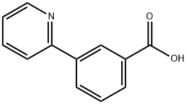 3-PYRID-2-YLBENZOIC ACID Structure