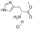 D -组氨酸甲酯二盐酸盐, 4467-54-3, 结构式