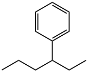 (1-Ethylbutyl)benzene. Structure
