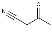 2-甲基-3-氧代丁腈, 4468-47-7, 结构式