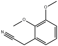 2,3-二甲氧基苯乙腈 结构式