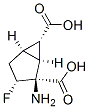 Bicyclo[3.1.0]hexane-2,6-dicarboxylic acid, 2-amino-3-fluoro-, (1S,2S,3R,5R,6S)- (9CI)|