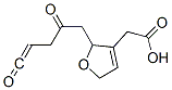 446875-80-5 3-Furanacetic acid, 2,5-dihydro-2,5-dioxo-4-(1E)-1-pentenyl- (9CI)