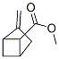 Bicyclo[2.1.1]hexane-5-carboxylic acid, 2-methylene-, methyl ester, Structure