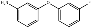 3-(3-FLUORO-PHENOXY)-PHENYLAMINE Structure