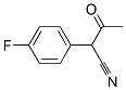 2-(4-fluorophenyl)-3-oxobutyronitrile  Struktur