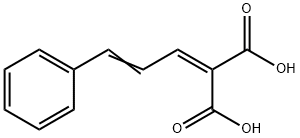肉桂基亚丙二酸, 4472-92-8, 结构式