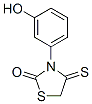 2-Thiazolidinone,  3-(3-hydroxyphenyl)-4-thioxo- Struktur