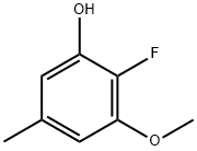 2-氟-3-甲氧基-5-甲基苯酚,447462-92-2,结构式