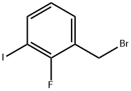1-(Bromomethyl)-2-fluoro-3-iodobenzene, alpha-Bromo-2-fluoro-3-iodotoluene Struktur