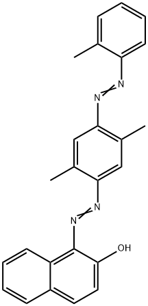 溶剂红 26, 4477-79-6, 结构式