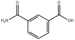 3-氨基甲酰苯甲酸, 4481-28-1, 结构式