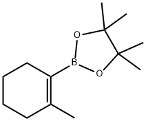 4,4,5,5-TETRAMETHYL-2-(2-METHYL-1-CYCLOHEXEN-1-YL)-1,3,2-DIOXABOROLANE Struktur