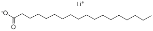 Lithium stearate  Struktur