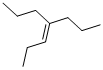 4-PROPYL-3-HEPTENE 结构式