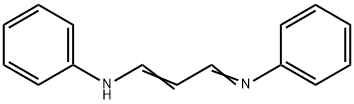 3-ANILINOACROLEIN ANIL 化学構造式
