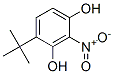 1,3-Benzenediol, 4-(1,1-dimethylethyl)-2-nitro- (9CI) Structure