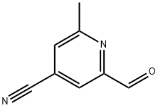 2-甲酰基-6-甲基异烟腈, 448907-01-5, 结构式