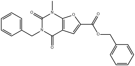 푸로[2,3-d]피리미딘-6-카르복실산,1,2,3,4-테트라히드로-1-메틸-2,4-디옥소-3-(페닐메틸)-,페닐메틸에스테르