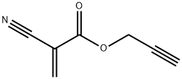 prop-2-ynyl 2-cyanoacrylate Structure