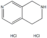 1,2,3,4-TETRAHYDRO-[2,7]NAPHTHYRIDINE DIHYDROCHLORIDE Structure