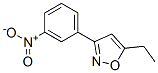 Isoxazole, 5-ethyl-3-(3-nitrophenyl)- (9CI) 结构式