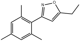 Isoxazole, 5-ethyl-3-(2,4,6-trimethylphenyl)- (9CI),449181-22-0,结构式