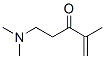 5-(Dimethylamino)-2-methyl-1-penten-3-one Struktur