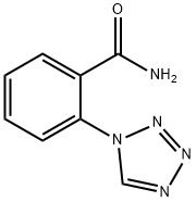 2-(1H-TETRAZOL-1-YL)BENZAMIDE, 449758-24-1, 结构式