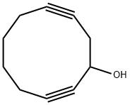2,8-Cyclodecadiyn-1-ol (9CI) Struktur