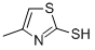 4-メチルチアゾール-2-チオール 化学構造式