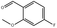 4-フルオロ-o-アニスアルデヒド 化学構造式