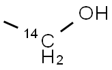 ETHANOL, [1-14C],4502-04-9,结构式